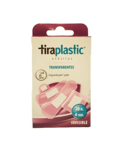 Tiraplastic Invisivel Band Aid 20Uni