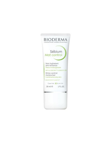 Bioderma Sébium Mat Control Shine-Control Moisturiser 30ml