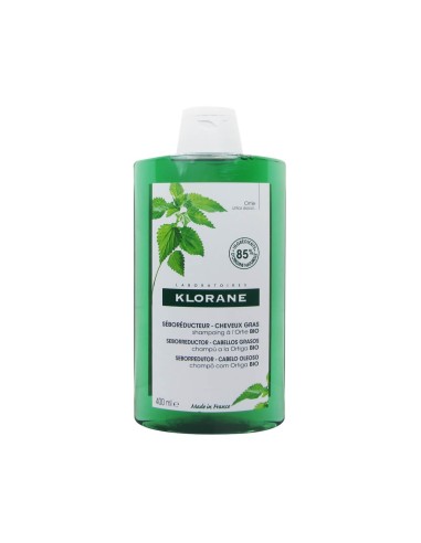 Klorane Oily Hair White Nettle Shampoo 400ml