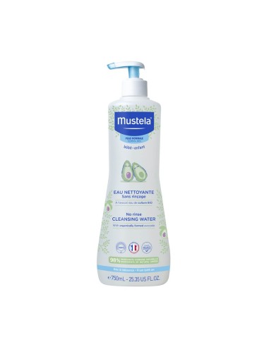 Mustela No-Rinse Cleansing Water 750ml