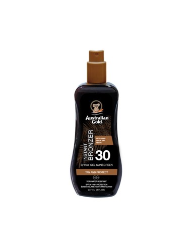 Australian Gold Spray Gel SPF30 Instant Bronzer 237ml