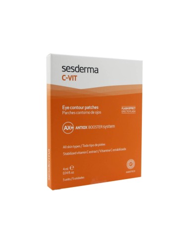 Sesderma C-Vit Eye Contour Patches Flash Effect 5x7ml