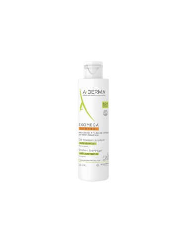 A-Derma Exomega Control Emollient Foaming Gel 200ml