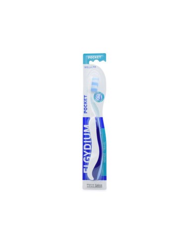 Elgydium Pocket Medium Travel Toothbrush