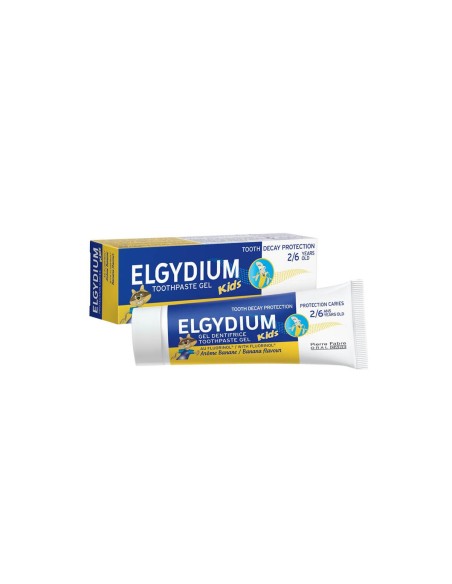 Elgydium Kids Gel Toothpaste Banana Flavor 50ml