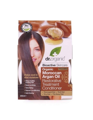 Dr.Organic Organic Moroccan Argan Oil Restorative Treatment Conditioner 200ml