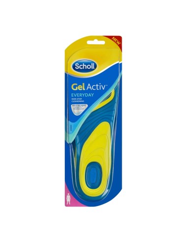 Scholl Gelactiv Insole Gel Everyday Woman X2