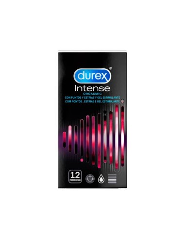 Durex Intense Orgasmic Condoms X12