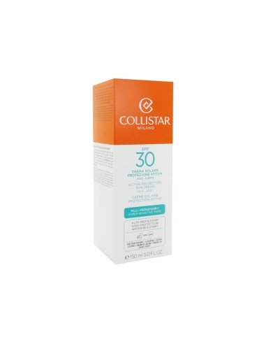 Collistar Active Protection Sun Cream SPF30 Face and Body 150ml
