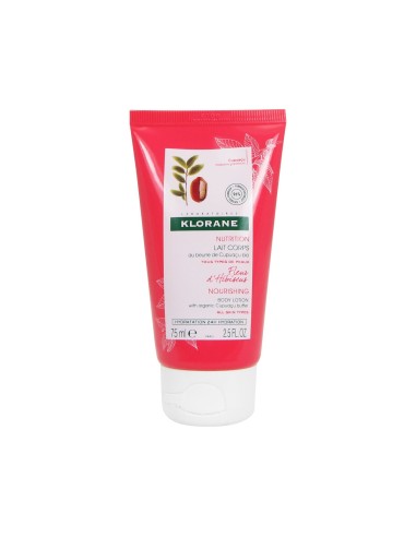 Klorane Nutrition Body Milk Hibiscus Flower 75ml