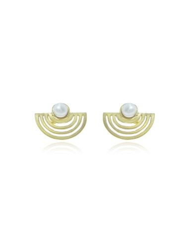 M Rio Margot Inca Pearl Earrings