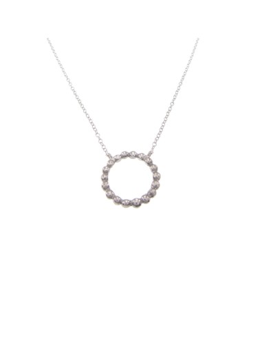 M Rio Margot Silver Spheres Necklace