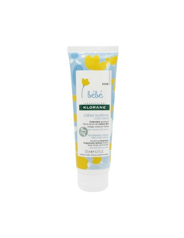 Klorane Bébé Nourishing Cream with Cold Cream 125ml