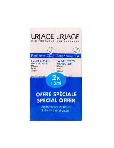 Uriage Bariéderm Lip Balm 2x15ml