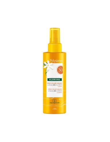 Klorane Polysianes Solar Spray SPF30 200ml