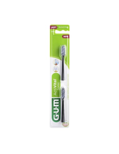 Activum Sonic Gum Brushes Soft Refill 4110 x2