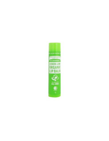 Dr. Bronners Organic Lip Balm Lemon-Lime 4g