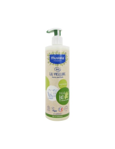 Mustela Bio Micellar Water Face Body and Diaper Change 400ml