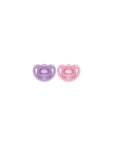 NUK Sensitive Silicone Pacifier 0-6M x2