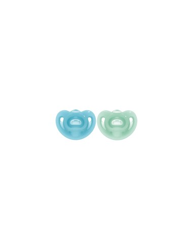 NUK Sensitive Silicone Pacifier 6-18M x2