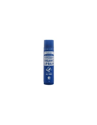 Dr. Bronners Organic Lip Balm Peppermint 4g