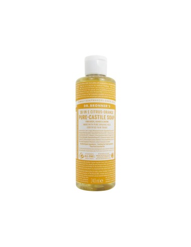 Dr. Bronners Citrus-Orange Biological Liquid Soap 240ml