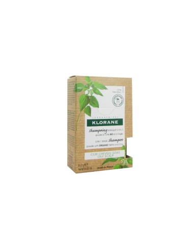 Klorane Shampoo 2 in 1 Mask with Bio Ortiga and Clay 8x3g