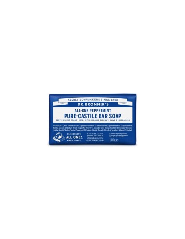 Dr. Bronners Organic Peppermint Castile Soap 140g