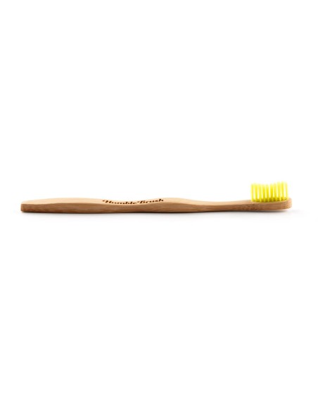 The Humble Co. Soft Yellow Adult Bamboo Toothbrush The Humble Co. Soft Yellow Adult Bamboo Toothbrush