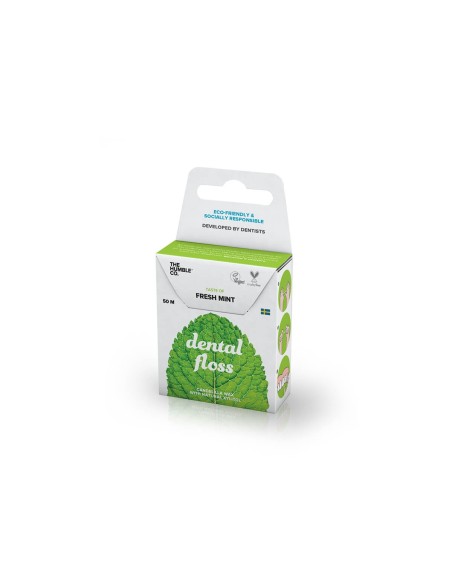 The Humble Co. Toothpaste Ecological Floss Mint 50M The Humble Co. Toothpaste Ecological Floss Mint 50M
