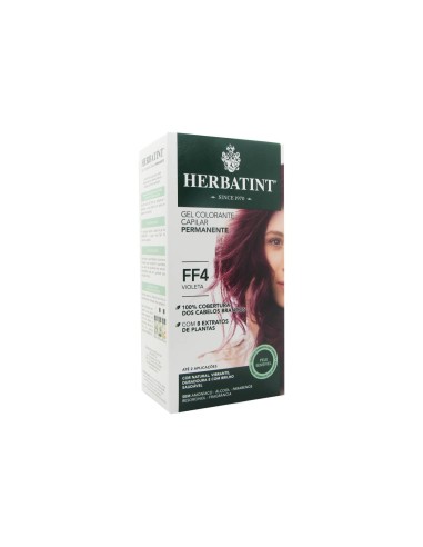 Herbatint Permanent Hair Color Gel FF4 Violet 150ml