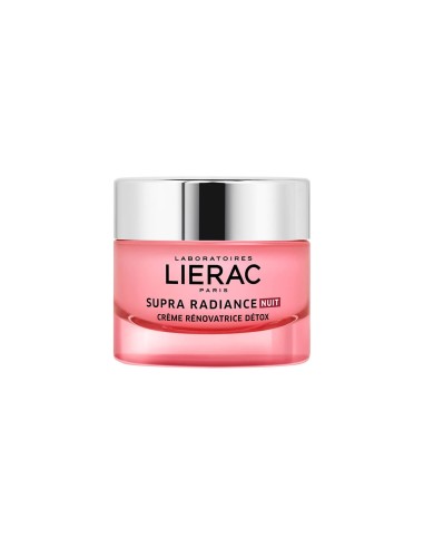 Lierac Supra Radiance Night Renewal Cream Detox Effect 50ml