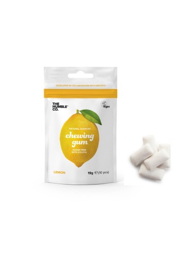 The HUMLE CO. Natural Elastic Pastille Without Sugar Lemon 19g