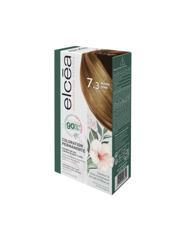 Elcéa Coloration Expert Permanent Coloring 7.3 Golden Blonde