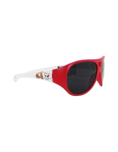 Loubsol glasses red white bomb.