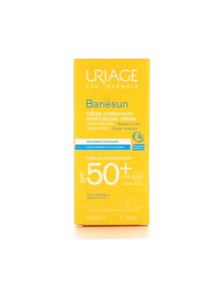Uriage Bariésun Unscented Moisturizing Cream SPF50 50ml