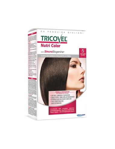 Bioscalin Nutricolor Permanent Colouring 5 Light Brown