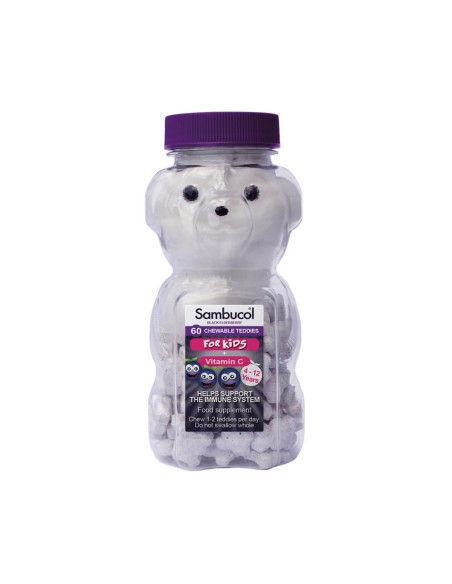Sambucol Kids Teddies 60 Chewable Teddies Sambucol Kids Teddies 60 Chewable Teddies
