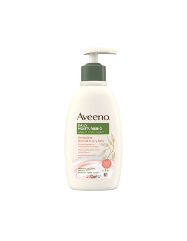 Aveeno Daily Moisturising Yoghurt Body Cream 300ml