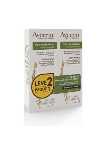 Aveeno Duo Daily Moisturising Cream 100ml