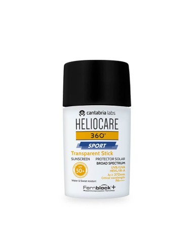 Heliocare 360 Sport Transparent Stick SPF50 25g