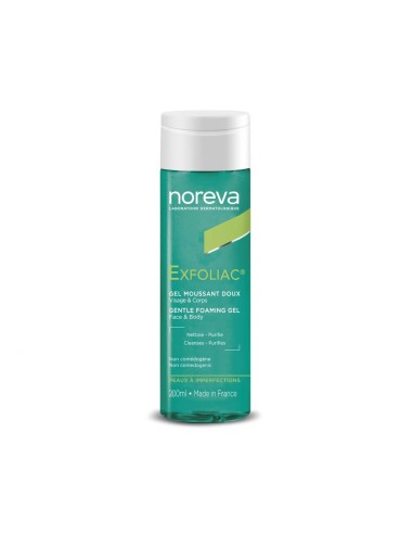 Noreva Exfoliac Gentle Foaming Gel 200ml