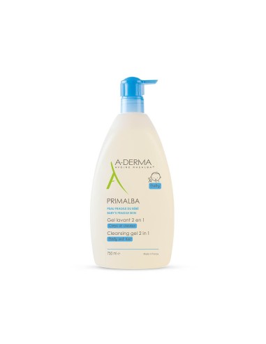 A-Derma Primalba 2-in-1 Cleansing Gel 750ml