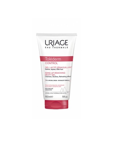 Uriage Toléderm Control Make Up Removing Milky Gel 150ml