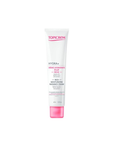 Topicrem HYDRA+ Rich Moisturizing Radiance Cream 40ml