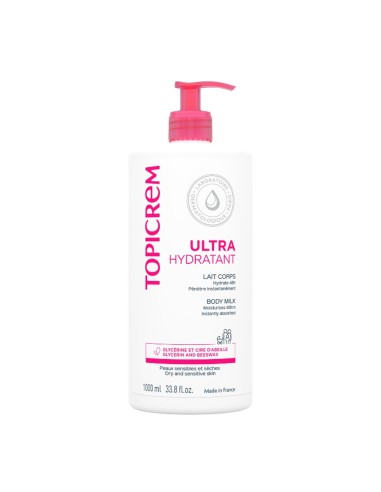 Topicrem Ultra Moisturising Body Milk 1L