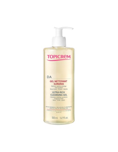 Topicrem DA Ultra Rich Cleansing Gel 500ml