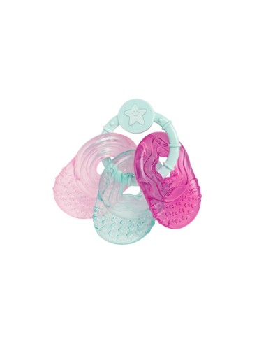 Saro Keys Water Teether Pink