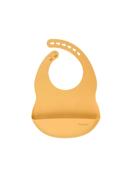 Saro Silicone Bib Yellow Saro Silicone Bib Yellow