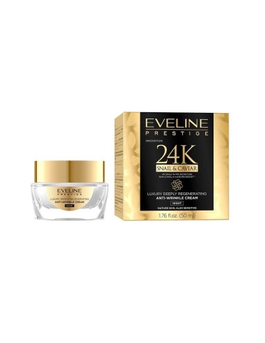 Eveline Cosmetics Prestige 24K Snail and Caviar Night Cream 50ml